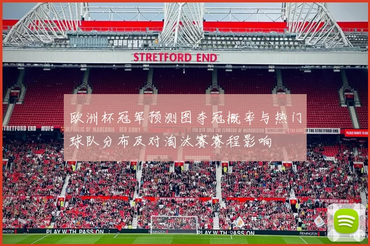 欧洲杯冠军预测图夺冠概率与热门球队分布及对淘汰赛赛程影响