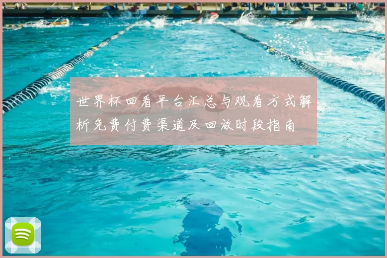 世界杯回看平台汇总与观看方式解析免费付费渠道及回放时段指南