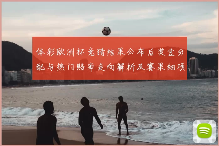 体彩欧洲杯竞猜结果公布后奖金分配与热门赔率走向解析及赛果细项
